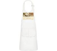 Fabulous Tablier Cuisine Enfant 2 Poches Blanc Merry Christmas Pere Noel Traineau - Haut de gamme Blanc G