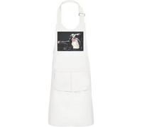Fabulous Tablier Cuisine Enfant 2 Poches Blanc Michael Jackson Danse Live - Haut de gamme Blanc G