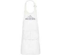 Fabulous Tablier Cuisine Enfant 2 Poches Blanc Mont Saint Michel Minimalist - Haut de gamme Blanc G