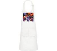 Fabulous Tablier Cuisine Enfant 2 Poches Blanc Neo Genesis Evangelion Mecha Apocalypse - Haut de gamme Blanc G