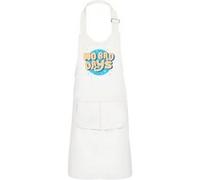Fabulous Tablier Cuisine Enfant 2 Poches Blanc No Bad Days - Haut de gamme Blanc G