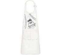 Fabulous Tablier Cuisine Enfant 2 Poches Blanc Pingouin Bobsleigh Jeux Olympiques - Haut de gamme Blanc G
