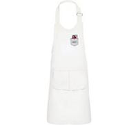 Fabulous Tablier Cuisine Enfant 2 Poches Blanc Poche Surprise Imposteur - Haut de gamme Blanc G