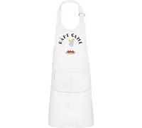 Fabulous Tablier Cuisine Enfant 2 Poches Blanc Râpe Game - Haut de gamme Blanc G