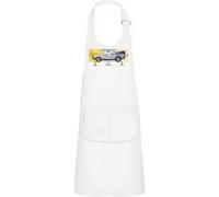 Fabulous Tablier Cuisine Enfant 2 Poches Blanc Trilogie Retour Vers Le Futur - Haut de gamme Blanc G
