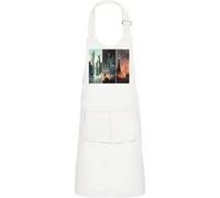 Fabulous Tablier Cuisine Enfant 2 Poches Blanc Trilogie Seigneur Des Anneaux - Haut de gamme Blanc G