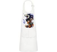 Fabulous Tablier Cuisine Enfant 2 Poches Blanc Yamcha Dragon Ball - Haut de gamme Blanc G