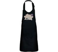 Fabulous Tablier Cuisine Enfant 2 Poches Noir Allier carte ancienne - Haut de gamme Noir G