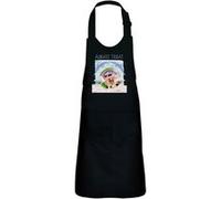 Fabulous Tablier Cuisine Enfant 2 Poches Noir Always Friday Chat surrealiste - Haut de gamme Noir G