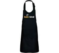 Fabulous Tablier Cuisine Enfant 2 Poches Noir Bee Kind - Haut de gamme Noir G