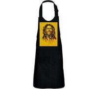 Fabulous Tablier Cuisine Enfant 2 Poches Noir Bob Marley Hall Of Fame - Haut de gamme Noir G