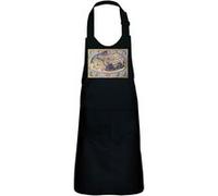 Fabulous Tablier Cuisine Enfant 2 Poches Noir Carte De Ptolemée - Haut de gamme Noir G