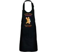 Fabulous Tablier Cuisine Enfant 2 Poches Noir Chez Ma Mamie Tous Les Calins Sont Permis - Haut de gamme Noir G