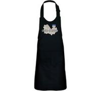 Fabulous Tablier Cuisine Enfant 2 Poches Noir Cotes d'Armor carte ancienne - Haut de gamme Noir G
