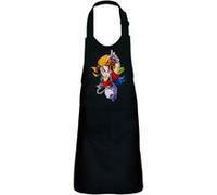 Fabulous Tablier Cuisine Enfant 2 Poches Noir Dragon Ball GT Pan Anime Manga - Haut de gamme Noir G