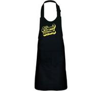 Fabulous Tablier Cuisine Enfant 2 Poches Noir Know Your Worth - Haut de gamme Noir G