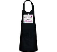 Fabulous Tablier Cuisine Enfant 2 Poches Noir Ma Maîtresse elle est géniale - Haut de gamme Noir G