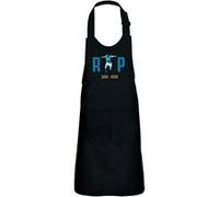 Fabulous Tablier Cuisine Enfant 2 Poches Noir Maradona 1960 - 2020 - Haut de gamme Noir G