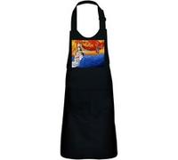 Fabulous Tablier Cuisine Enfant 2 Poches Noir Nico Robin Dragon One Piece - Haut de gamme Noir G