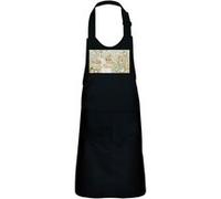 Fabulous Tablier Cuisine Enfant 2 Poches Noir Petter Rabbit Pierre Lapin Jardin Beatrice Potter - Haut de gamme Noir G