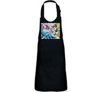 Fabulous Tablier Cuisine Enfant 2 Poches Noir Pokemon Attaque - Haut de gamme Noir G