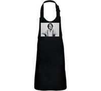Fabulous Tablier Cuisine Enfant 2 Poches Noir Robin Williams Portrait Noir & Blanc - Haut de gamme Noir G
