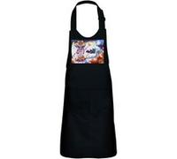Fabulous Tablier Cuisine Enfant 2 Poches Noir Sailor Moon Classique - Haut de gamme Noir G
