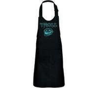 Fabulous Tablier Cuisine Enfant 2 Poches Noir Troll - Tron - Haut de gamme Noir G