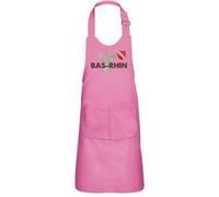 Fabulous Tablier Cuisine Enfant 2 Poches Rose Bas-Rhin carte ancienne - Haut de gamme Rose G
