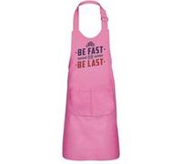 Fabulous Tablier Cuisine Enfant 2 Poches Rose Be Fast or Be Last - Haut de gamme Rose G