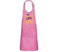 Fabulous Tablier Cuisine Enfant 2 Poches Rose Be Yourself there is no one Better - Haut de gamme Rose G