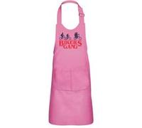 Fabulous Tablier Cuisine Enfant 2 Poches Rose Bikers Gang - Stranger things - Haut de gamme Rose G
