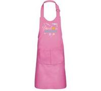 Fabulous Tablier Cuisine Enfant 2 Poches Rose Bonbon Addict - Haut de gamme Rose G