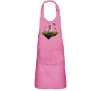 Fabulous Tablier Cuisine Enfant 2 Poches Rose Cosmonaute Scaphandrier - Haut de gamme Rose G