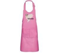 Fabulous Tablier Cuisine Enfant 2 Poches Rose Doubs carte ancienne - Haut de gamme Rose G