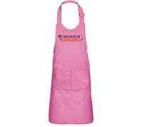 Fabulous Tablier Cuisine Enfant 2 Poches Rose Dresseur de Dragons - Haut de gamme Rose G