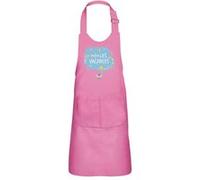 Fabulous Tablier Cuisine Enfant 2 Poches Rose Enfin Les Vacances - Haut de gamme Rose G