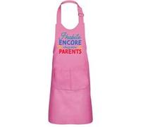 Fabulous Tablier Cuisine Enfant 2 Poches Rose J'habite Encore Chez Mes Parents - Haut de gamme Rose G