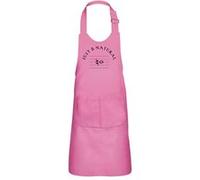 Fabulous Tablier Cuisine Enfant 2 Poches Rose Just B natural - Haut de gamme Rose G