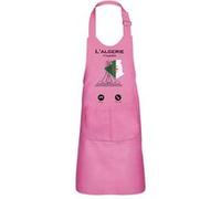 Fabulous Tablier Cuisine Enfant 2 Poches Rose L'Algérie M'Appelle Patrimoine - Haut de gamme Rose G