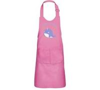 Fabulous Tablier Cuisine Enfant 2 Poches Rose Licorne des Mers - Haut de gamme Rose G