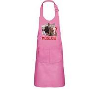 Fabulous Tablier Cuisine Enfant 2 Poches Rose Moscow Vintage Moscou - Haut de gamme Rose G