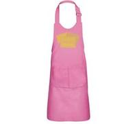 Fabulous Tablier Cuisine Enfant 2 Poches Rose Nantes Biscuit LU - Haut de gamme Rose G
