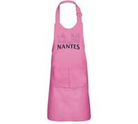 Fabulous Tablier Cuisine Enfant 2 Poches Rose Nantes Minimalist - Haut de gamme Rose G