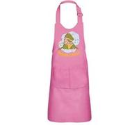 Fabulous Tablier Cuisine Enfant 2 Poches Rose Odile la Maman Crocodile - Haut de gamme Rose G