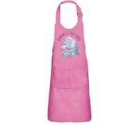 Fabulous Tablier Cuisine Enfant 2 Poches Rose Pieuvre Homme à tout faire - Haut de gamme Rose G