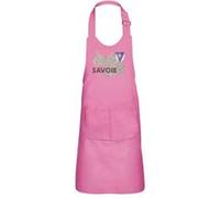 Fabulous Tablier Cuisine Enfant 2 Poches Rose Savoie carte ancienne - Haut de gamme Rose G