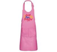Fabulous Tablier Cuisine Enfant 2 Poches Rose Small Steps Everyday - Haut de gamme Rose G