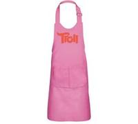 Fabulous Tablier Cuisine Enfant 2 Poches Rose Troll - Haut de gamme Rose G