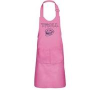 Fabulous Tablier Cuisine Enfant 2 Poches Rose Troll - Tron - Haut de gamme Rose G